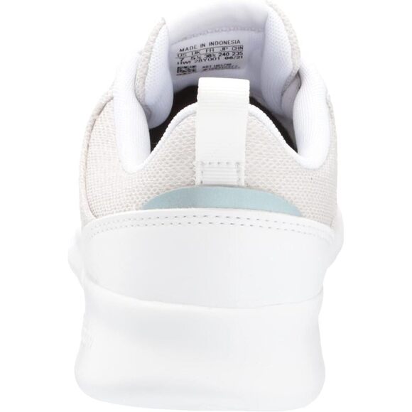 adidas Womens Lite Racer Clean 2.0 Sneaker 7 Color White/Vision Metallic/Gray - Picture 3 of 4